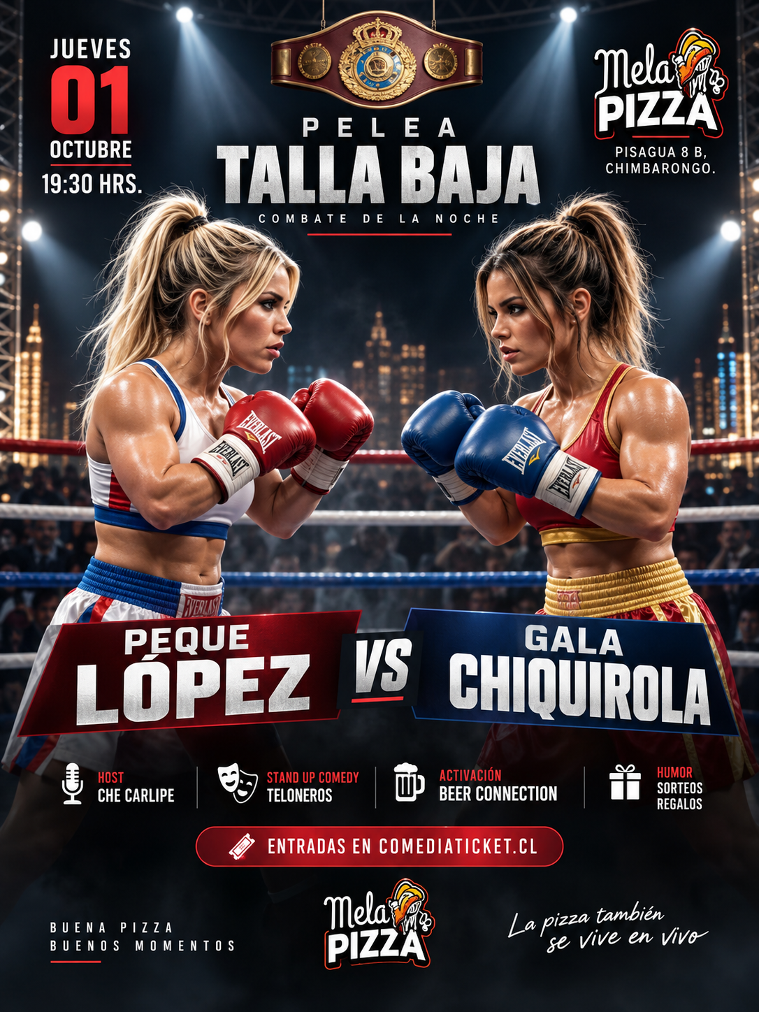Pelea Talla Baja
